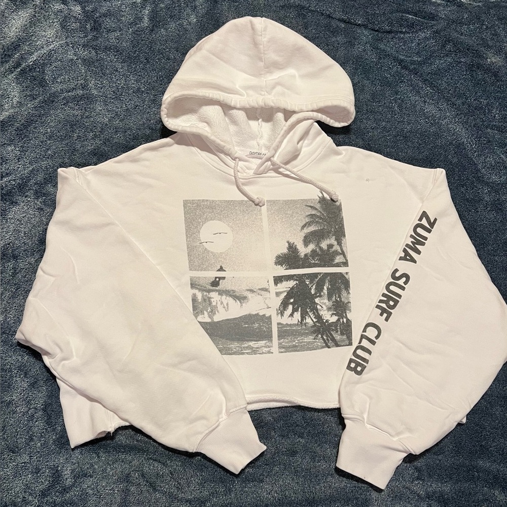 DAYDREAMER by Free People Zuma Surf Club Cropped Hoodie!🌴